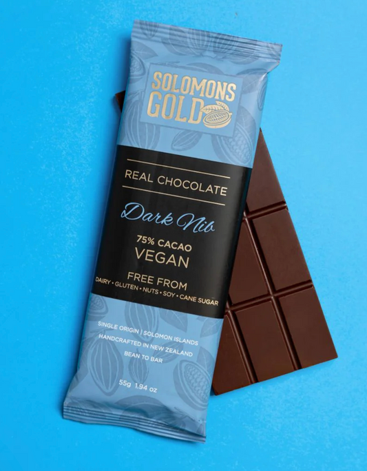 Solomons Gold Dark Nib Chocolate 55g
