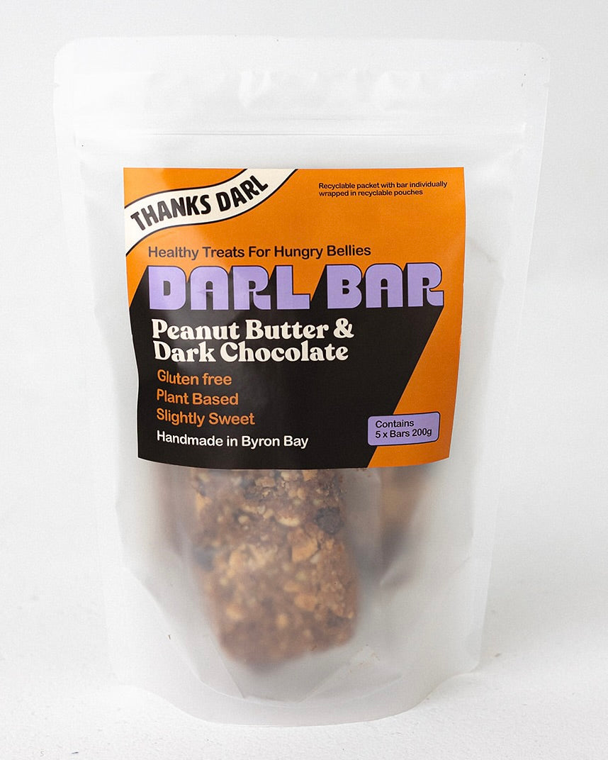 Darl Bars - Peanut Butter & Dark Chocolate