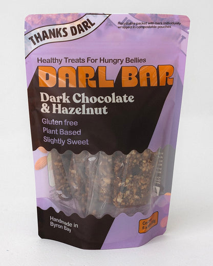 Darl Bars - Hazelnut & Dark Chocolate
