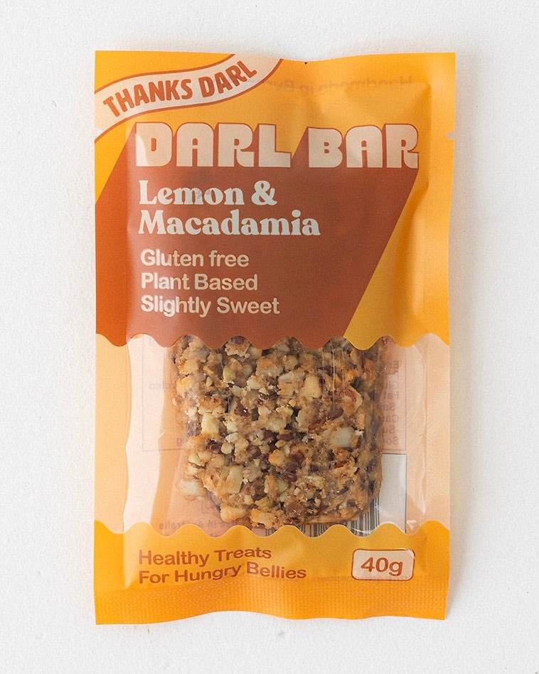 Darl Bar 40g - Lemon & Macadamia